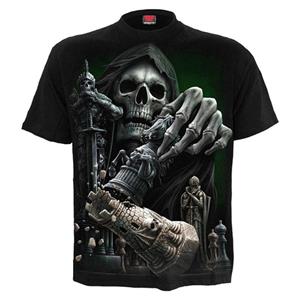 ETST 07 3D T-shirt Herenmode Schedel Hip Hop O-hals Korte Mouw Shirt Abstract Harajuku Heren T-shirt Herenkleding XL