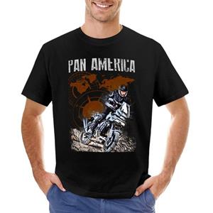 Nihao Pan America 1250 Motorcycle Big Trail T-shirt tops heren katoenen t-shirts M