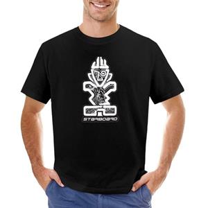 Nihao Super Starboard T-shirt grappig t-shirt Heren lange mouwen t-shirts 5XL