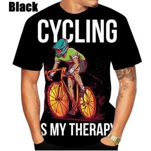Xuhaijian02 Nieuwe Fiets T-shirt Heren Fietskleding 3D Fiets Grafische Kleding Oversized Korte Mouw Tops Outdoor Voor Heren T-shirts 2024 S