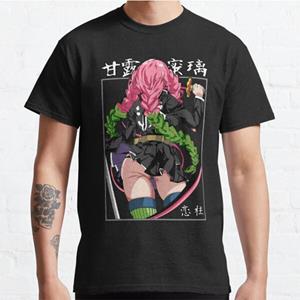 FT T Shirts Demon Slayer Grafische T-shirts Shirt Heren T-shirts Harajuku Tops Vintage Korte Mouwen Oversized Unisex T-shirts Shirts S