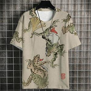 ETST WENDY 05 Cartoon Cat Grafisch Heren T-shirt 3D Geprint Casual Pullover Voor Heren Zomer O-hals Sweatshirt Tops Losse Dagelijkse Korte Mouw T-shirts S