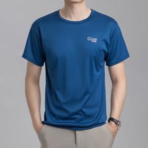 LuxeLane Zomer Heren T-shirt Mesh Dun Snel drogend Ronde Hals Korte Mouwen O Hals Pure Kleur Rekbaar Sport Dagelijks Draagbaar Top M wit