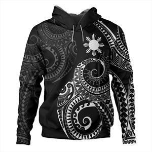 ETST 05 Vintage 3D-geprinte Republiek van de Filipijnen vlag hoodies voor heren Filipijnse nationale embleem grafische hoody pullover tops S