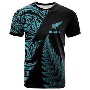 ETST 007 T-shirt 3D Nieuw-Zeelandse Maori Rugbybal Afdrukken Sport Fitness Snel Drogende T-shirts Voor Heren Kindermode Hawaiiaanse Gymkleding Top S