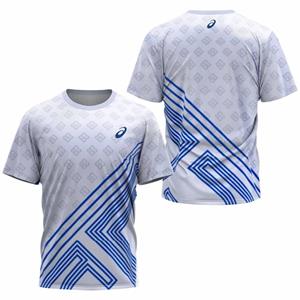 ETST 07 Heren Sport T-shirt Badminton Tafeltennis Voor Buiten Hardlopen Fitness Korte Mouw Oversized Tops Zomer Casual O-hals Snel Droog T-shirt S