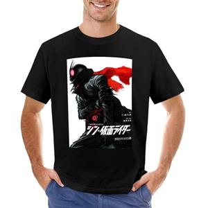 Nihao shin Kamen Rider T-shirt zwart t-shirt oversized t-shirt snel drogend t-shirt t-shirts voor mannen verpakking 4XL