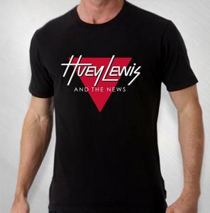 91340102MA8PEYKW2E Huey Lewis en Thes T-shirt Vintage grappig T-shirt S