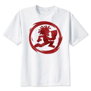 YSM Cotton Tshirt Juggalo print Extreme grappige Heren T-shirts zomer casual streetwear TSHIRT homme modemerk doek XS wit