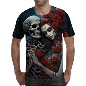 ForYourBeauty Streetwear 3D Animal T-shirt Man 3D Tiger Printing Tees Grappige Hip Hop Heren Casual Korte Mouw T-shirts Zomer Top S