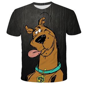 Baibao QIQI 3D Cartoon Giraffe T-shirt Kleding Mannen Vrouwen Kinderen Korte Mouw Coole T-shirts Mode Casual Zomer Jongen Kinderen Streetwear 6XL