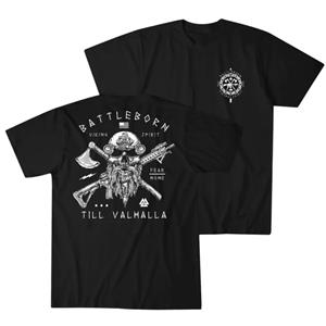 ETST 011 Til Valhalla Warrior Spirit Battleborn Military Grunt Tactics T-shirt 100% katoen O-hals korte mouw casual heren T-shirt S