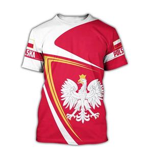 Bobby 2 Polen T-shirts Poolse vlag 3D-print Streetwear Mannen Vrouwen Casual Mode Oversized Korte Mouw T-shirt Kinderen T-shirts Tops Kleding S
