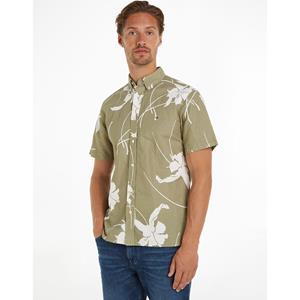 Tommy Hilfiger Slim fit vrijetijdsoverhemd met all-over motief