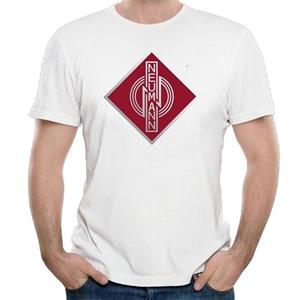 91460000MABWPRWD6C Neumann Microphones Dp Man Leisure Print Crew Neck Korte Mouw Heren Tops Tee Unisex T-shirts S