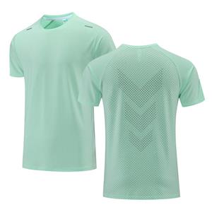 ETST 03 Snel drogende heren hardloop T-shirt Fitness Sport Top Gym Training Shirt Ademend Joggen Casual Sportkleding Modieuze Unisex Tops S