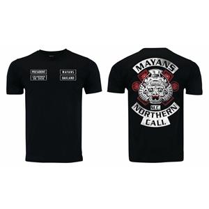 Subilier 2024 Zomer Heren 3D Printing Sons of Anarchism, Sancro Los Mayan t-shirt Street Casual Sports Large Top 6XL
