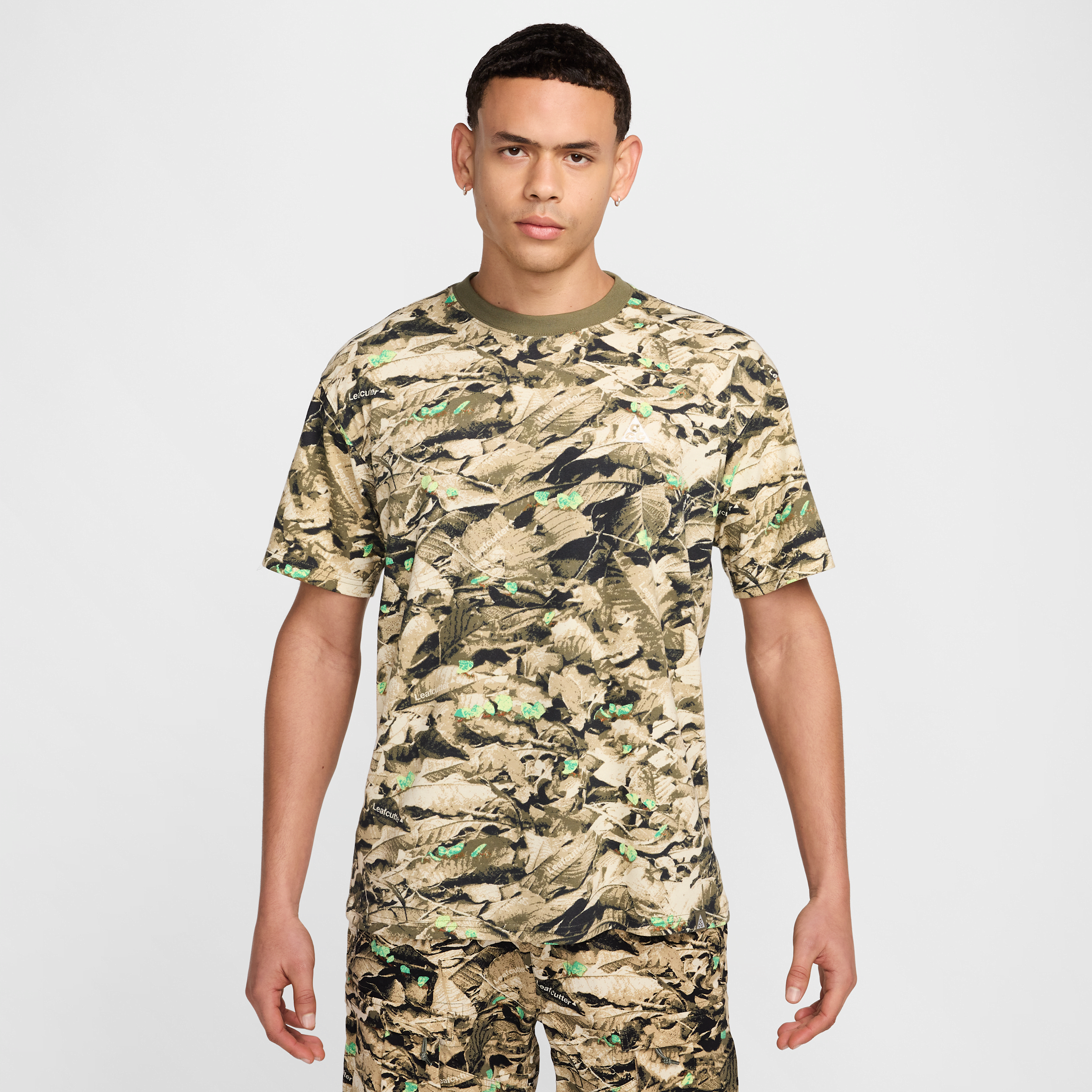 Nike ACG Dri-FIT Leafcutter T-Shirt, Green