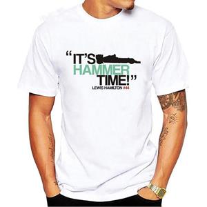 91140105MA0LRRXG83 ItS Hammer Time Lewis Hamilton Unisex T-shirt Heren Fitnesskleding Korte Mouw S