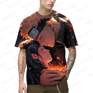Etst 003 Y2k Kleding Heren T-shirt Harajuku Stijl Cosplay Naruto Oversized Cadeau Hoge Kwaliteit Kleding Nieuwe Shirts Kinderen Trend S