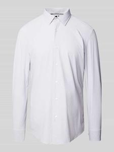 Boss Slim fit zakelijk overhemd met kentkraag, model 'Hank'