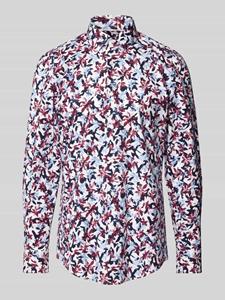 Boss Slim fit zakelijk overhemd met kentkraag, model 'Hank'