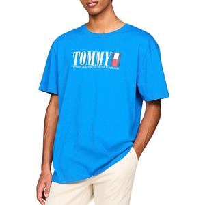 Tommy Jeans T-shirt met labelprint