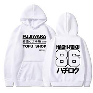 Xuhaijian02 Anime Initial D Manga Hachiroku Shift Drift Heren Hoodie Takumi Fujiwara Tofu Winkel Bezorging AE86 Heren Hooded Sweatshirt M