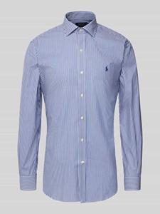 Polo Ralph Lauren Slim fit zakelijk overhemd met logostitching