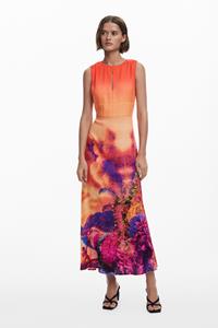 Desigual Tropische jurk M. C. Lacroix - RED