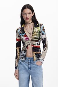 desigual T-shirt ontworpen door Mr. Christian Lacroix - BLACK