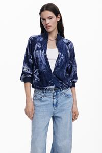 Desigual M.C.Lacroix lithografie sweatshirt - BLUE