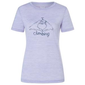 Super.Natural Dames I Love Climbing T-Shirt