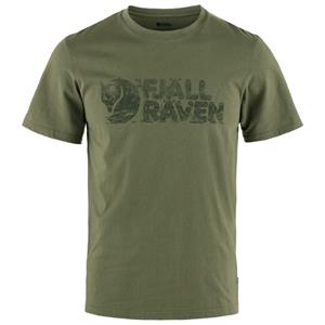 Fjällräven  Lush Logo T-Shirt - T-shirt, olijfgroen