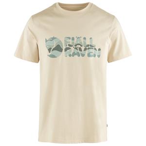 Fjällräven  Multicolor Logo T-Shirt - T-shirt, beige
