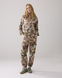 Summum 4s2787-12162 120 trousers camouflage flowers ea multicolour