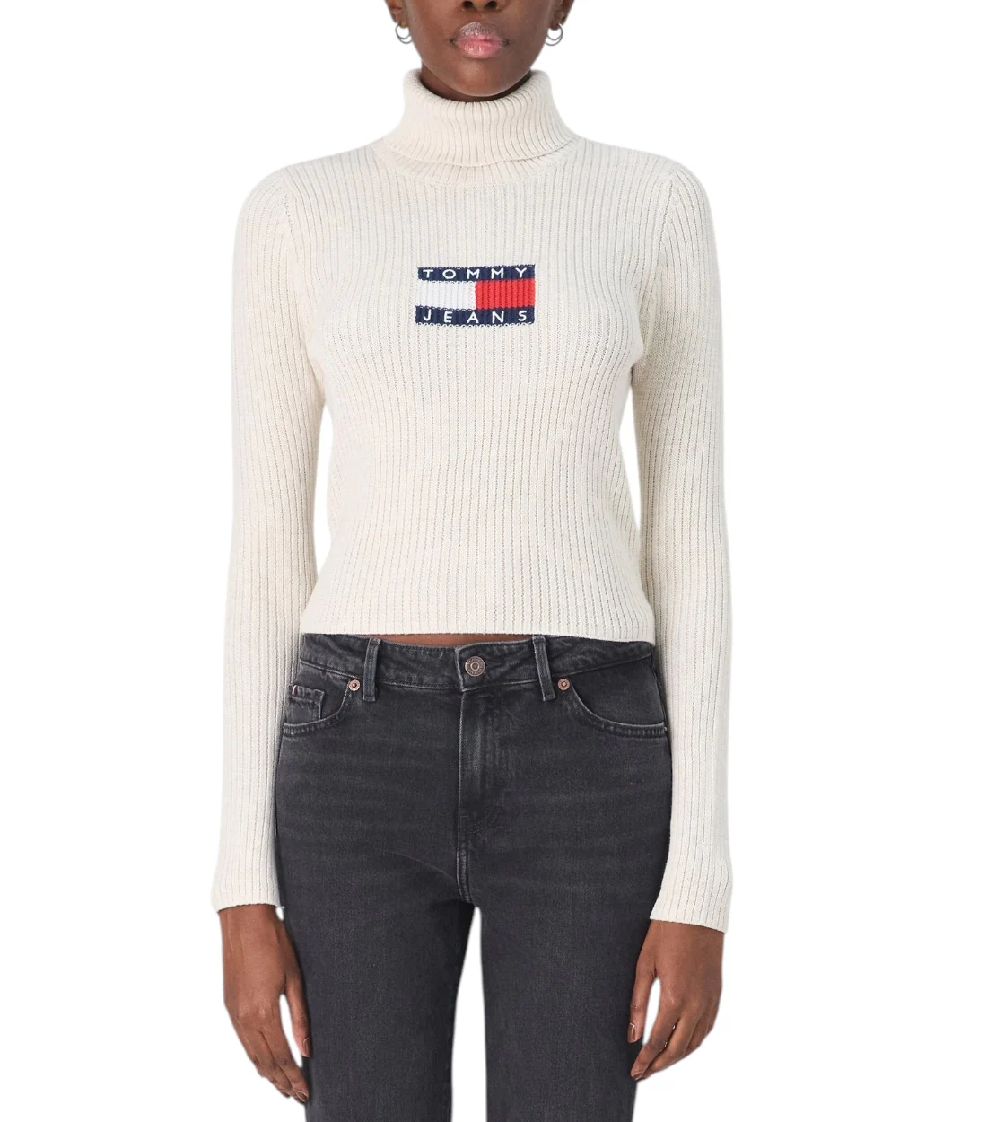 Tommy Hilfiger Turtleneck flag trui