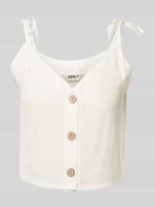 Only Top met bandjes met knoopsluiting, model 'FAVOR'