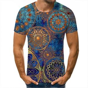 HerSight 3D T-shirt Man 3D-printen Tees Mode O-hals T-shirts Zomer Top Kleding Mannen Casual Korte Mouw T-shirts S