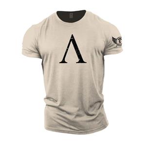 Kukebang T-shirt Man Tops Grafisch 3D-printoverhemd Nieuwe O-hals Oversized kleding Mode Streetwear Fitnesskleding voor heren S