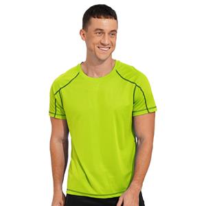 Aislor Heren zwemshirts Rash Guard T-shirt Snel drogend zwemtopje Korte mouwen Spiersport T-shirt M donkergrijze kleur