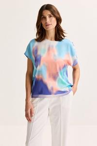 Mayerline T-shirtblouse Met Satijnen Front