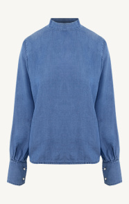 Jurkjes Denim Blouse Long Sleeve Jolene