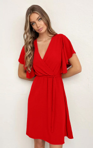 Jurkjes Florence Jurk Rood 2.0