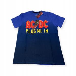 Outletup-clothes Koszulka T-shirt męski okrągły dekolt AC/DC XL