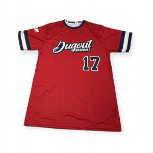 Outletup-clothes Bluzka męska na krótki rękaw CHAMPRO DUGOUT BASEBALL 17 M