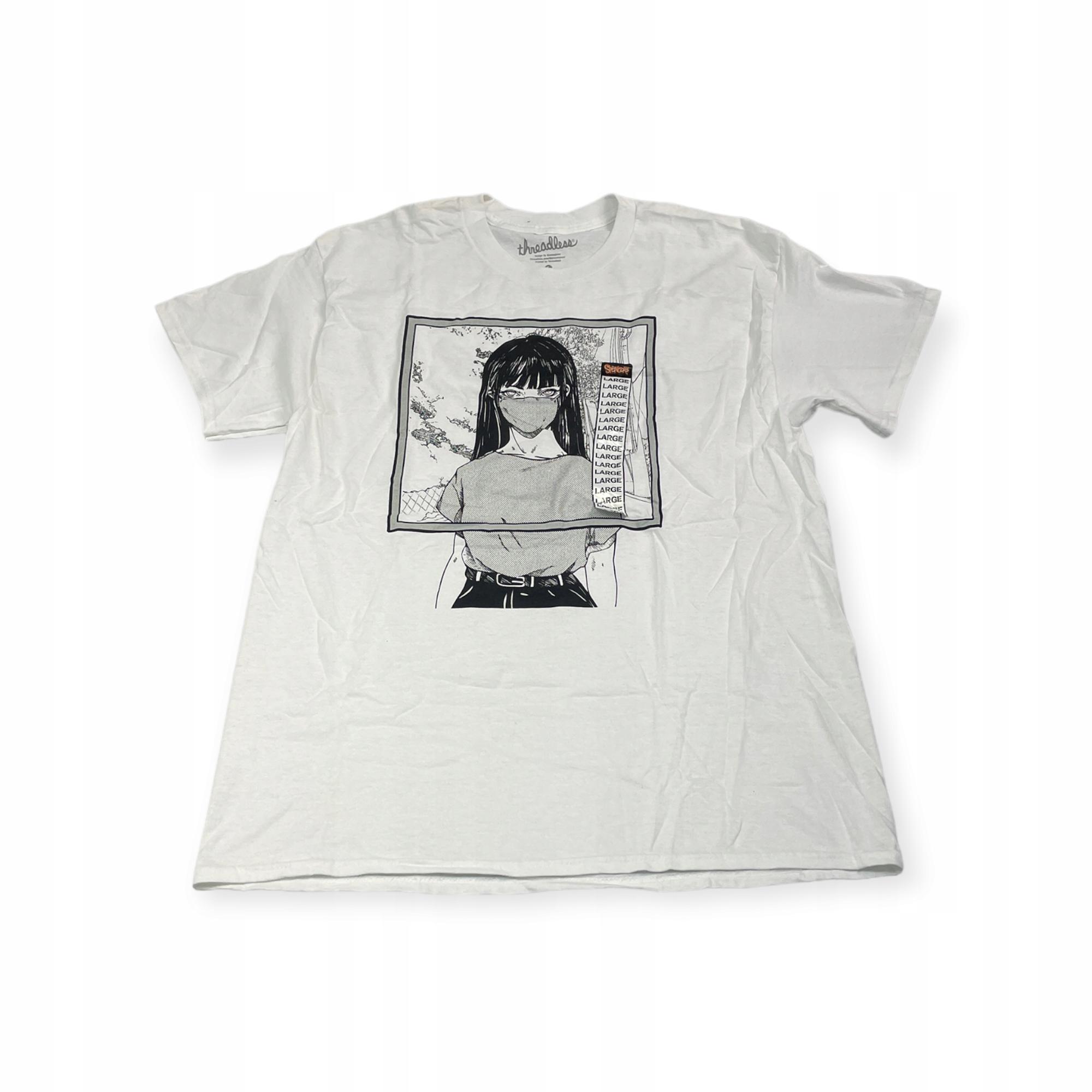 Outletup-clothes Koszulka T-shirt męski okrągły dekolt SPENCER'S THREADLESS XL