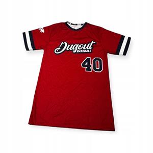 Outletup-clothes Bluzka męska na krótki rękaw CHAMPRO DUGOUT BASEBALL 40 S