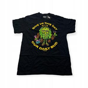 Outletup-clothes Koszulka T-shirt męski okrągły dekolt SPENCER'S nadruk L