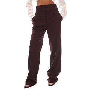 Off-White High waist broek - Bruin